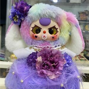 Baby three macaron cute bunny secret 80% face